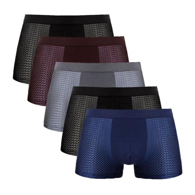 VINNCI® | Set van 10 boxers van bamboevezel 