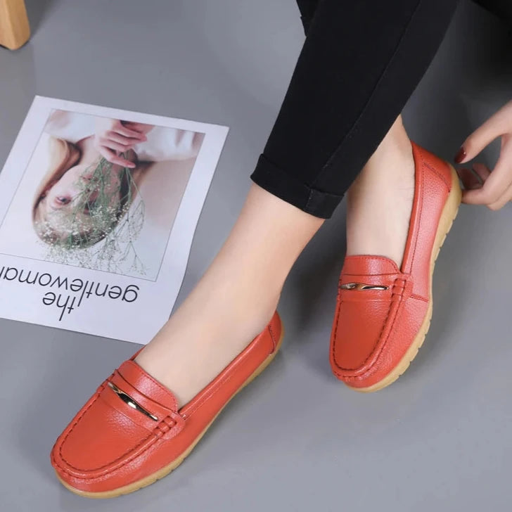 Mary Jane | Mocassin Orthopédique en Cuir